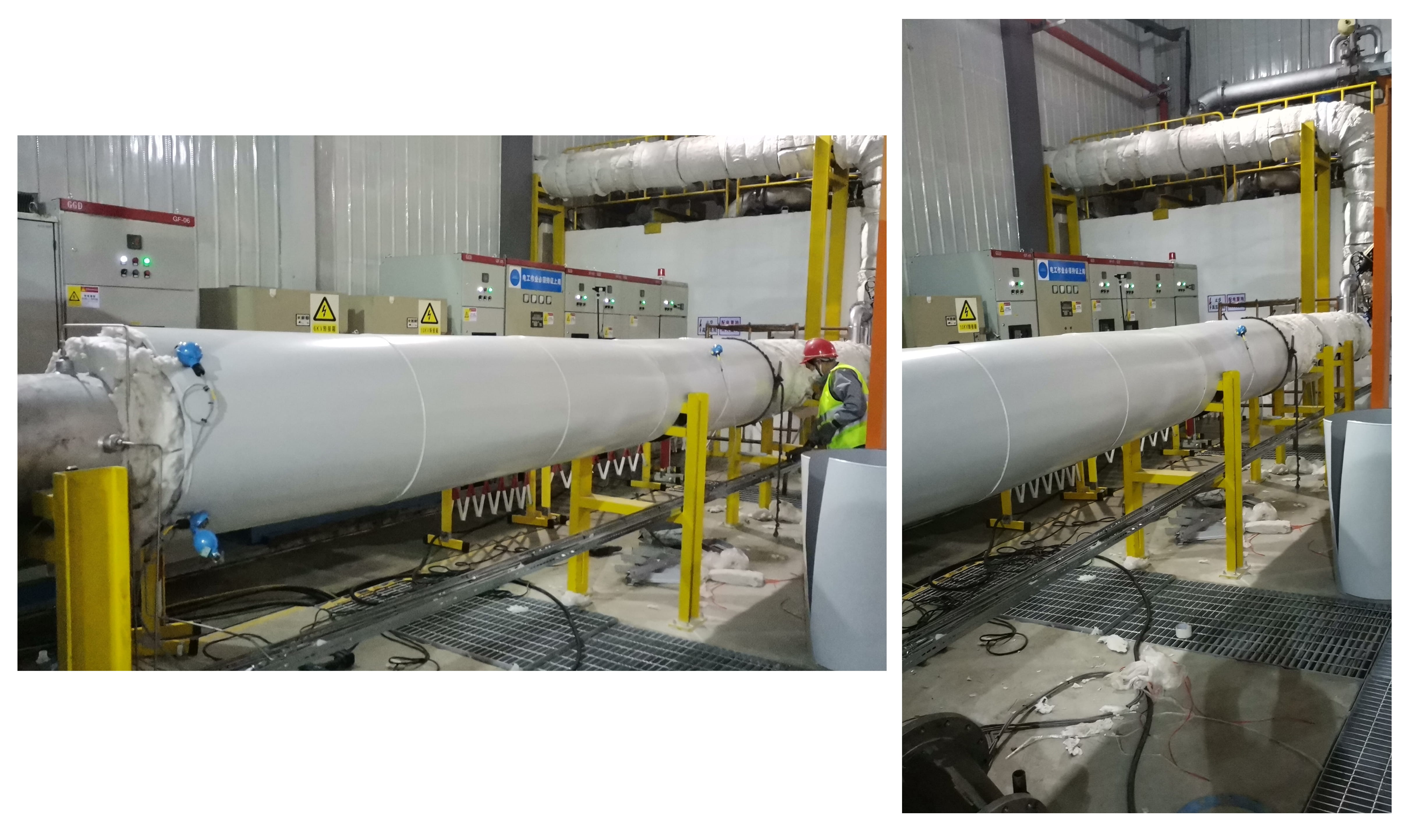 High pressure pipeline system