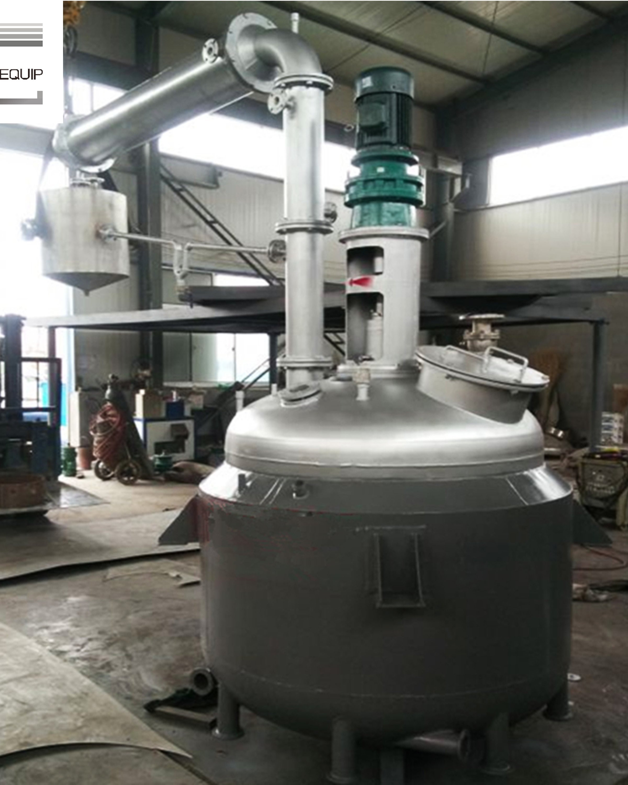 Complete reactor in the factory
